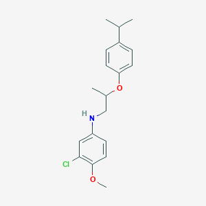 3-Chloro-N-[2-(4-isopropylphenoxy)propyl]-4-methoxyaniline