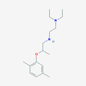 N1-[2-(2,5-dimethylphenoxy)propyl]-N2,N2-diethyl-1,2-ethanediamine