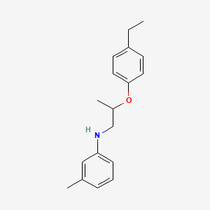 N-[2-(4-Ethylphenoxy)propyl]-3-methylaniline