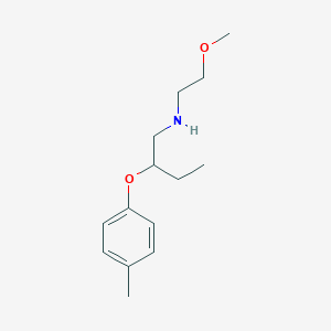 N-(2-Methoxyethyl)-2-(4-methylphenoxy)-1-butanamine
