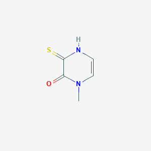 4-methyl-2-sulfanylidene-1H-pyrazin-3-one