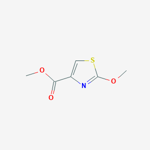 molecular formula C6H7NO3S B13893409 Methyl 2-methoxy-4-thiazolecarboxylate CAS No. 106331-73-1