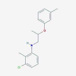 N-(3-Chloro-2-methylphenyl)-N-[2-(3-methyl-phenoxy)propyl]amine