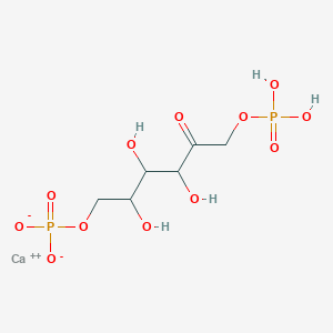 molecular formula C6H12CaO12P2 B13893447 Calcium;(2,3,4-trihydroxy-5-oxo-6-phosphonooxyhexyl) phosphate 