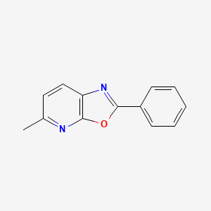 5-Methyl-2-phenyl-[1,3]oxazolo[5,4-b]pyridine