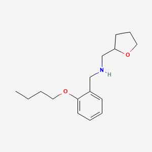 (2-Butoxyphenyl)-N-(tetrahydro-2-furanylmethyl)methanamine