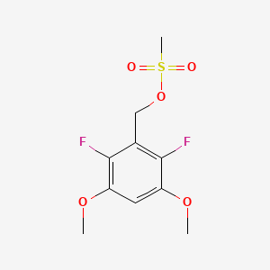 2,6-Difluoro-3,5-dimethoxybenzyl methanesulfonate