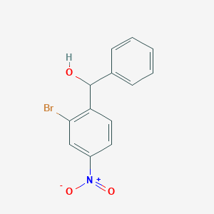 (2-Bromo-4-nitrophenyl)-phenylmethanol