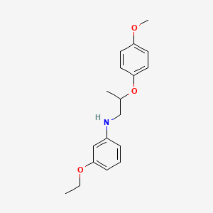 3-Ethoxy-N-[2-(4-methoxyphenoxy)propyl]aniline