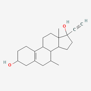 17-ethynyl-7,13-dimethyl-2,3,4,6,7,8,9,11,12,14,15,16-dodecahydro-1H-cyclopenta[a]phenanthrene-3,17-diol