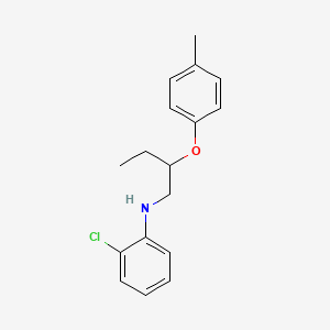 2-Chloro-N-[2-(4-methylphenoxy)butyl]aniline