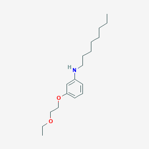 3-(2-Ethoxyethoxy)-N-octylaniline