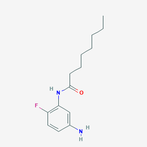 N-(5-Amino-2-fluorophenyl)octanamide