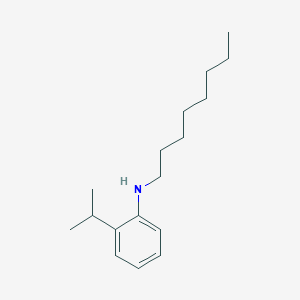 molecular formula C17H29N B1389392 2-Isopropyl-N-octylaniline CAS No. 1038724-65-0