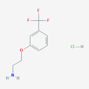 1-(2-Aminoethoxy)-3-(trifluoromethyl)benzene hydrochloride