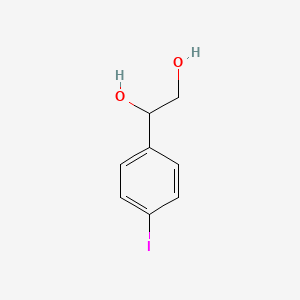 1-(4-Iodophenyl)ethane-1,2-diol