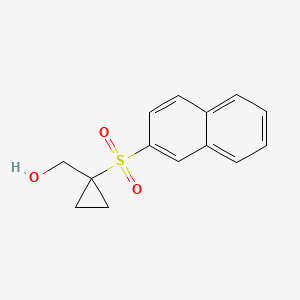 (1-(Naphthalen-2-ylsulfonyl)-cyclopropyl)methanol