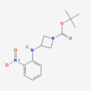 Tert-butyl 3-(2-nitroanilino)azetidine-1-carboxylate