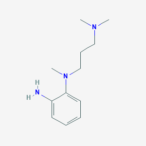 2-N-[3-(dimethylamino)propyl]-2-N-methylbenzene-1,2-diamine