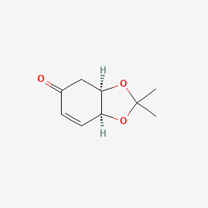 (3aR,7aS)-2,2-dimethyl-4,7a-dihydro-3aH-1,3-benzodioxol-5-one