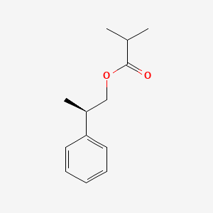 [(2R)-2-phenylpropyl] 2-methylpropanoate