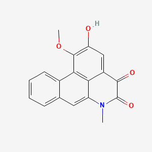 molecular formula C18H13NO4 B13894308 Aristolodione CAS No. 109771-09-7