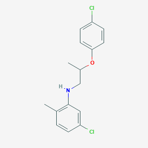 5-Chloro-N-[2-(4-chlorophenoxy)propyl]-2-methylaniline