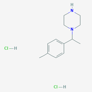 1-(1-p-Tolyl-ethyl)-piperazine dihydrochloride