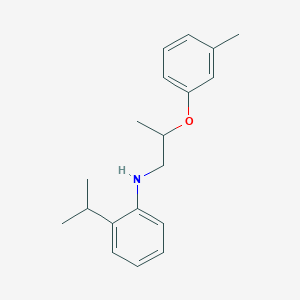 2-Isopropyl-N-[2-(3-methylphenoxy)propyl]aniline