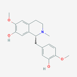molecular formula C19H23NO4 B138949 (R)-网纹碱 CAS No. 3968-19-2