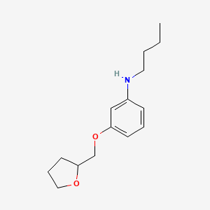 N-Butyl-3-(tetrahydro-2-furanylmethoxy)aniline