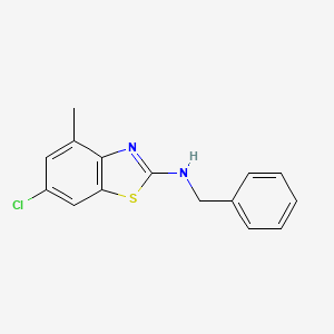N-benzyl-6-chloro-4-methylbenzo[d]thiazol-2-amine