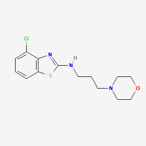 4-chloro-N-(3-morpholinopropyl)benzo[d]thiazol-2-amine