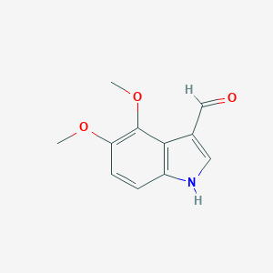 B138955 4,5-dimethoxy-1H-indole-3-carbaldehyde CAS No. 154810-58-9