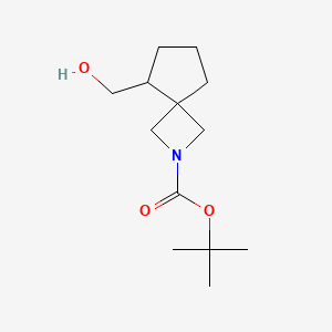 Tert-butyl 5-(hydroxymethyl)-2-azaspiro[3.4]octane-2-carboxylate