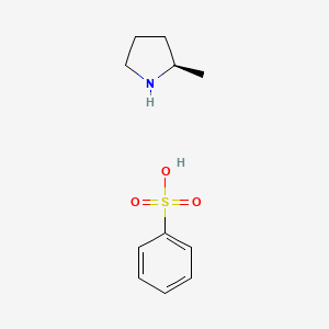 (r)-2-Methylpyrrolidine benzenesulfonate