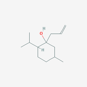 5-Methyl-2-propan-2-yl-1-prop-2-enylcyclohexan-1-ol