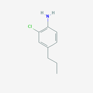 molecular formula C9H12ClN B13895888 2-Chloro-4-propylaniline 