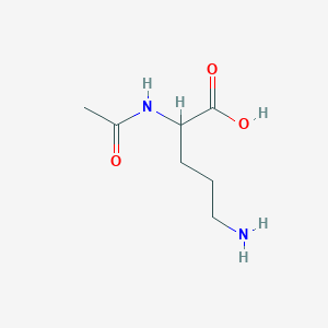 molecular formula C7H14N2O3 B13896085 N-Acetyl-ornithine 