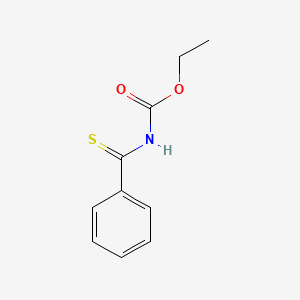 molecular formula C10H11NO2S B13896215 Ethyl benzothioylcarbamate 