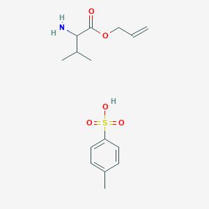 molecular formula C15H23NO5S B13896700 L-Valine Allyl Ester Tosylate Salt 