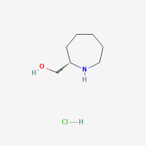 molecular formula C7H16ClNO B13896741 (S)-Azepan-2-ylmethanol hydrochloride 