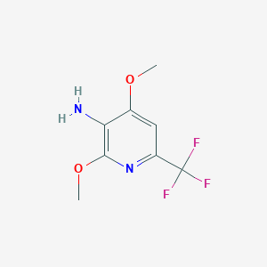 3-Amino-2,4-dimethoxy-6-(trifluoromethyl)pyridine