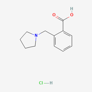 2-Pyrrolidin-1-ylmethyl-benzoic acid hydrochloride