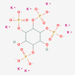 molecular formula C6H8K8O18P4 B13896962 Octapotassium;(2,4-dihydroxy-3,5,6-triphosphonatooxycyclohexyl) phosphate 