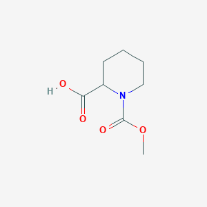 B138970 1-(Methoxycarbonyl)piperidine-2-carboxylic acid CAS No. 134902-40-2