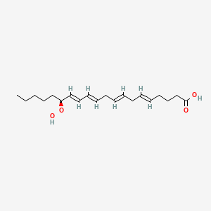 molecular formula C20H32O4 B13897379 (5E,8E,11E,13E,15S)-15-hydroperoxyicosa-5,8,11,13-tetraenoic acid 