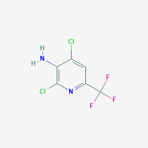 2,4-Dichloro-6-(trifluoromethyl)pyridin-3-amine