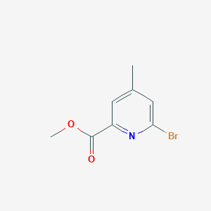 molecular formula C8H8BrNO2 B13897764 Methyl 6-bromo-4-methyl-pyridine-2-carboxylate 