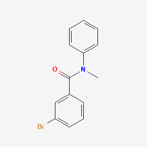 molecular formula C14H12BrNO B13897848 3-bromo-N-methyl-N-phenylbenzamide 